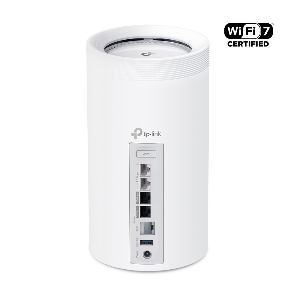 TP-Link Deco BE22000（1パック）無線LANルーター TP-Link Deco BE85(1-pack) BE22000 Tri-Band Whole Home Mesh WiFi 7
