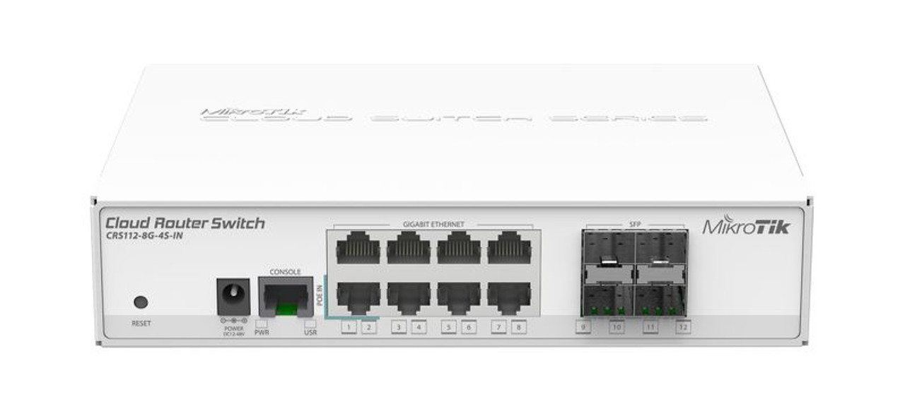 MikroTik Switch CRS112-8G-4S-IN
