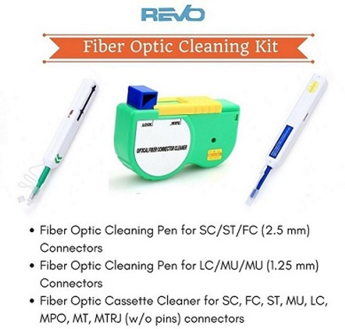 Fiber Optic Connector Cleaning Kit