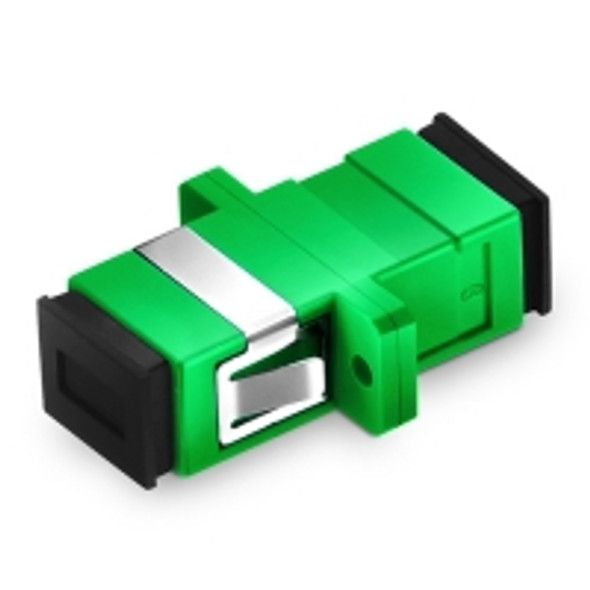SC/APC to SC/APC Single-mode Simplex Fiber Adapter SC/APC to SC/APC Single-mode Simplex Fiber Adapter