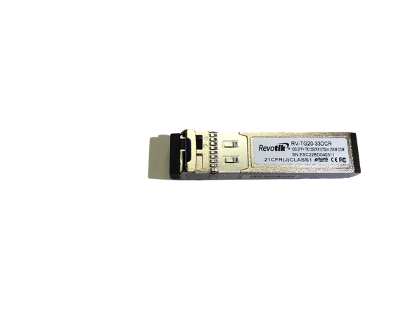 Revotik SFP+ 10G Uni Directional 20KM Single Fiber tx1330/rx1270nm LC DDM