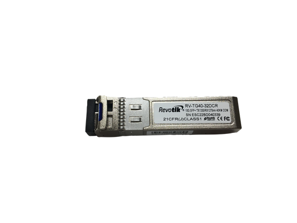 Revotik SFP+ 10G Bi Directional 40KM Single Fiber tx1330/rx1270nm LC DDM