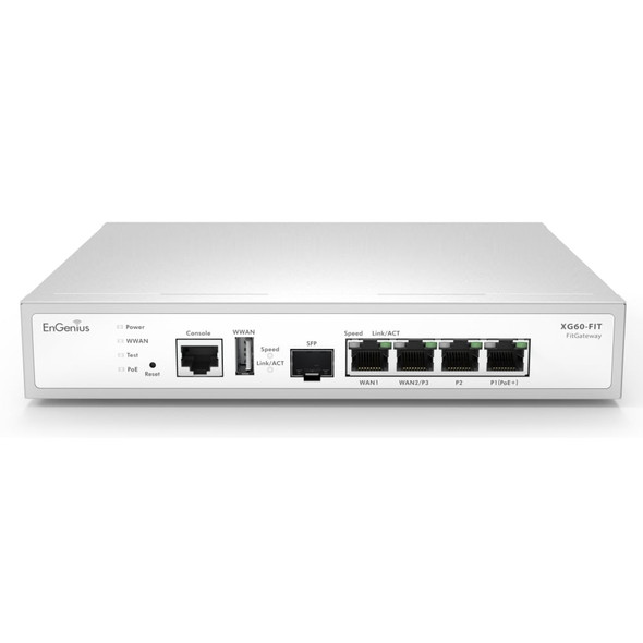 ENGENIUS XG60-FIT FITXPRESS MANAGED GATEWAY 2.1GHZ DUAL-WAN/LAN GBE