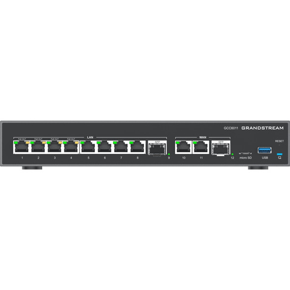 Grandstream Networks GCC6011 IPPBX+10xGigE Switch