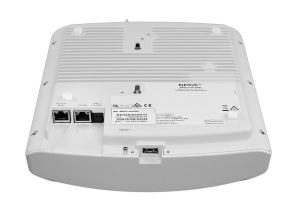 RUCKUS 901-R850-US00 (R850) Indoor Wi-Fi 6 Access Point | Dual-Band 8×8:8 MIMO, 5.9 Gbps, Multi-Gig, IoT-Ready RUCKUS 901-R850-US00 (R850) Indoor Wi-Fi 6 Access Point | Dual-Band 8×8:8 MIMO, 5.9 Gbps, Multi-Gig, IoT-Ready