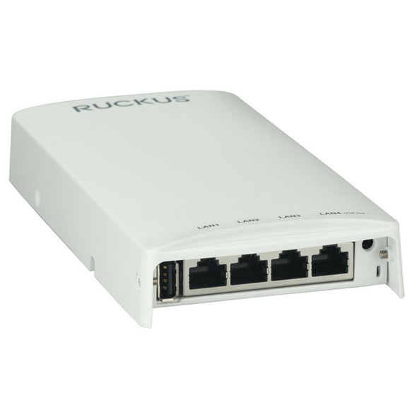 Ruckus 9U1-H550-US02 (H550) Wall-Mounted Wi-Fi 6 Access Point with 48V Passive PoE, IoT Support, and Integrated Switch