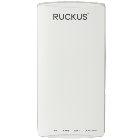 RUCKUS 9U1-H550-US00 (H550) Wall-Mounted Wi-Fi 6 Access Point | Dual-Band 2×2:2, Built-in 4-Port Switch & IoT Radios RUCKUS 9U1-H550-US00 (H550) Wall-Mounted Wi-Fi 6 Access Point | Dual-Band 2×2:2, Built-in 4-Port Switch & IoT Radios