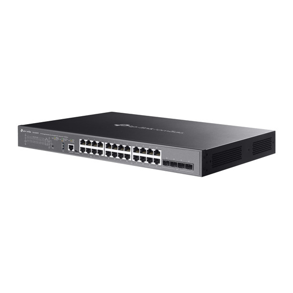 TP-Link SG5428XMPP Omada 24-Port Gigabit Stackable Lite L3 Managed PoE++ Switch with 4× 10G Slots