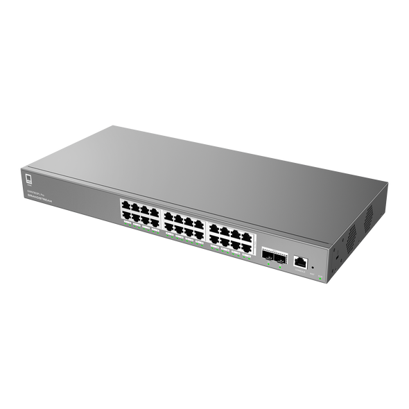 Grandstream GWN7803PL-PRO Pro Managed PoE Network Switch 24xGigE 2xSFP+ 250W