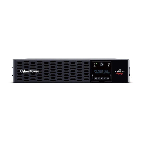 CyberPower PR3000RTXL2UHVACN 3000VA / 2700W High-Voltage Smart App LCD UPS Rack/Tower Extended Runtime with Network Slot