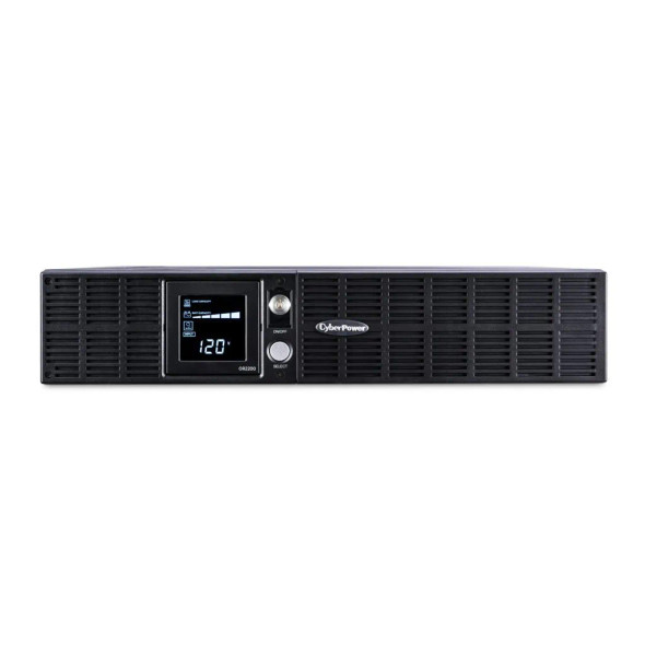 CyberPower OR2200LCDRT2U 2200VA / 1320W Smart App LCD UPS 2U Rack/Tower Line-Interactive