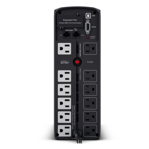 CyberPower Systems CP1500PFCLCDTAA 1500VA TAA-Compliant PFC Sinewave UPS with LCD