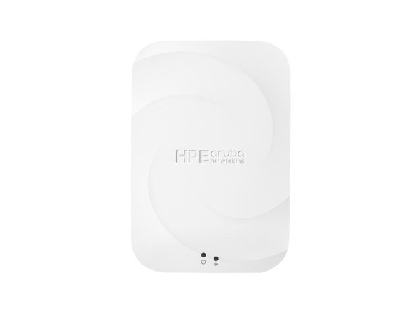 HPE Aruba Networking AP-605H (US) Dual-Radio Tri-Band 2x2 Wi-Fi 6E Hospitality Access Point (S0B62A) | 1x 2.5GbE + 4x Gigabit Ports | Bluetooth 5 & Zigbee