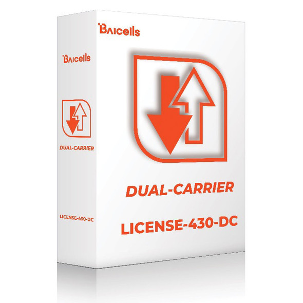 BaiCells LICENSE-430-DC Dual Carrier License Upgrade for Nova430 Series