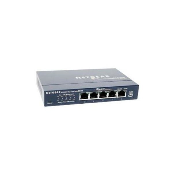 Netgear ProSafe GS105 Ethernet Switch - 5 x 10/100/1000Base-T SWITCH