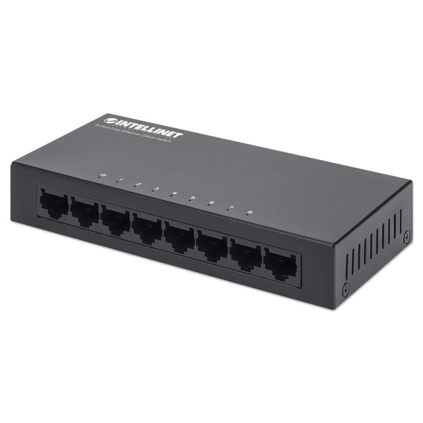 Intellinet 8-Port Fast Ethernet Office Switch