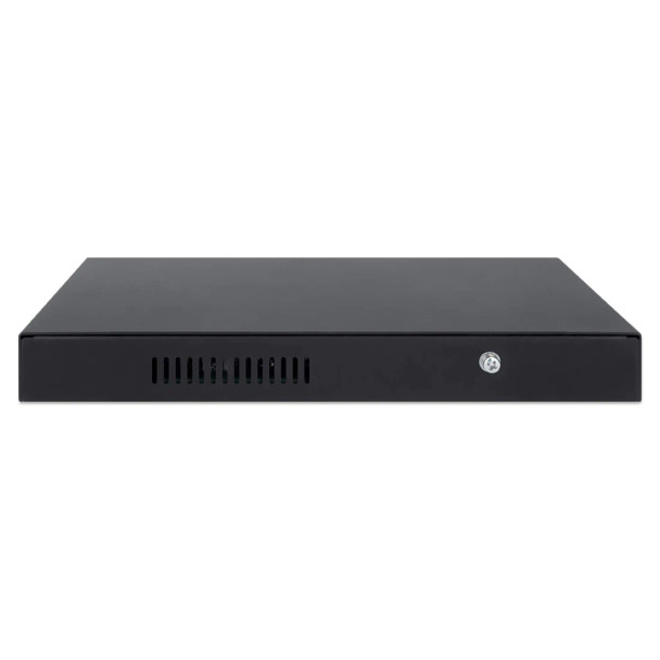 Intellinet PoE-Powered 8-Port Gigabit Ethernet PoE+ Switch with PoE Passthrough