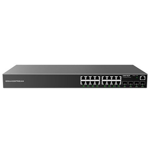 GRANDSTREAM NETWORKS GWN7802P POE NETWORK SWITCH 16XGIGE 4XSFP