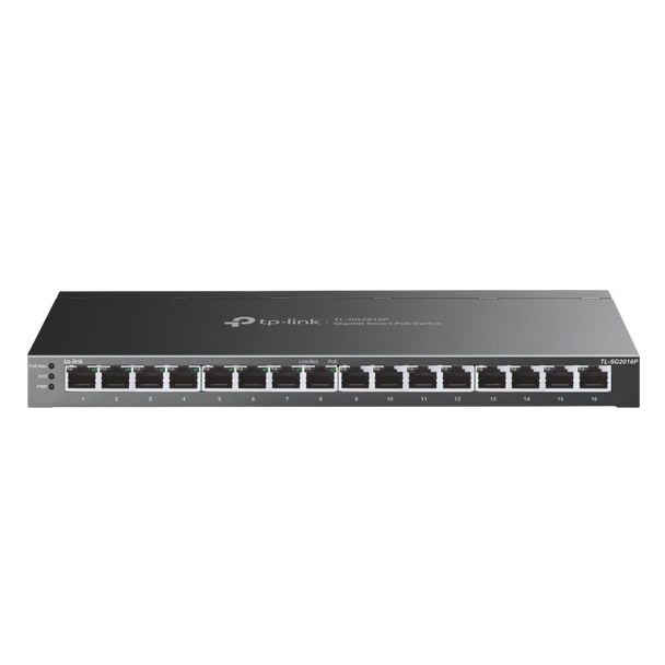 TP-Link TL-SG2016P JetStream 16-Port Gigabit Smart Switch with 8-Port PoE+