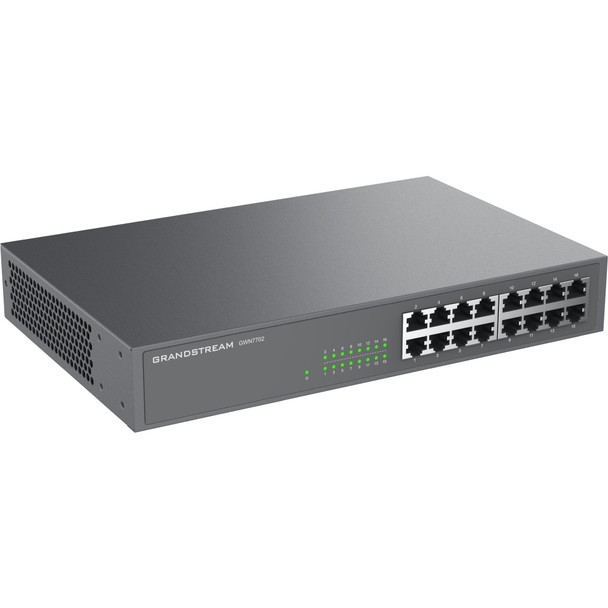 GRANDSTREAM NETWORKS GWN7702P POE NETWORK SWITCH 16XGIGE 8XPOE