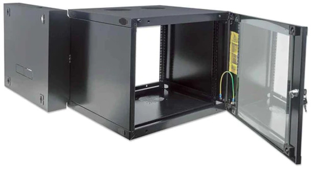 Intellinet 19-Double Section Wallmount Cabinet