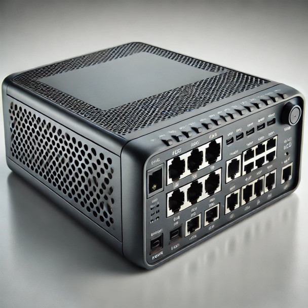 Juniper Networks SRX320-POE-TAA Secure Services Gateway – TAA-Compliant Firewall with PoE, VPN, and UTM Security