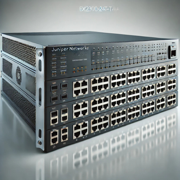 Juniper Networks EX2300-24T-TAA Ethernet Switch – 24-Port 1GbE Rack-Mountable TAA-Compliant Network Switch