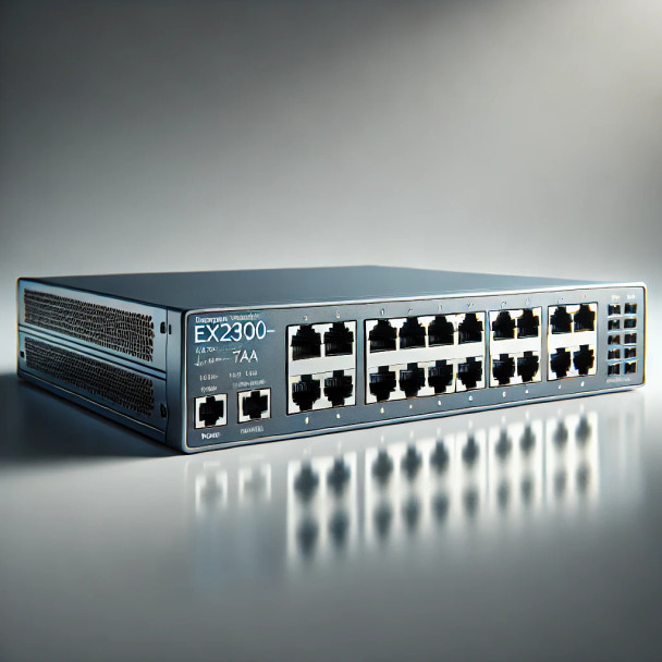 Juniper Networks EX2300-C-12P-TAA Compact PoE+ Ethernet Switch – 12-Port 1GbE, Fanless, TAA-Compliant