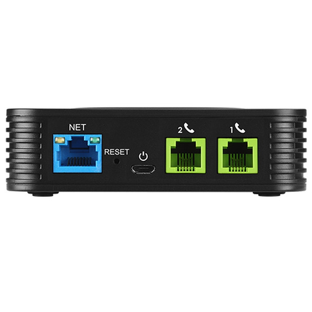 Grandstream HT802V2 ATA w/ Two (2) FXS & One (1) FastEthernet