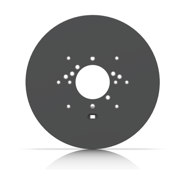Ubiquiti UACC-GB-Plate-B | UniFi Gang Box Mounting Plate Black