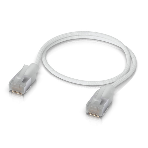 Ubiquiti UACC-Cable-Patch-EL-C6A-0.3M-W | UniFi Premium Cat6A Patch Cable 0.3m White Ubiquiti UACC-Cable-Patch-EL-C6A-0.3M-W | UniFi Premium Cat6A Patch Cable 0.3m White