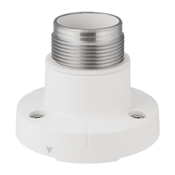 Hanwha SBP-156HMW White Hanging Mount – Aluminum, 1.5" PF Thread