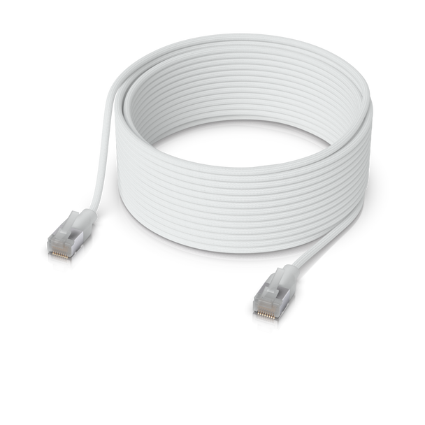 Ubiquiti UACC-Cable-Patch-EL-C6A-15M-W UniFI Premium Patch Cable 15m White
