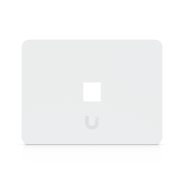Ubiquiti UACC-WP-KEYSTONE-H-1P Universal Paintable 1-Port Horizontal Keystone Wall Plate (4-Pack)