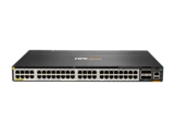 HPE Aruba Networking CX 6300M 48-Port Smart Rate 1/2.5/5GbE Class 6 PoE Switch with 4 SFP56 Uplinks (JL659A) | Layer 3 Enterprise Managed Switch