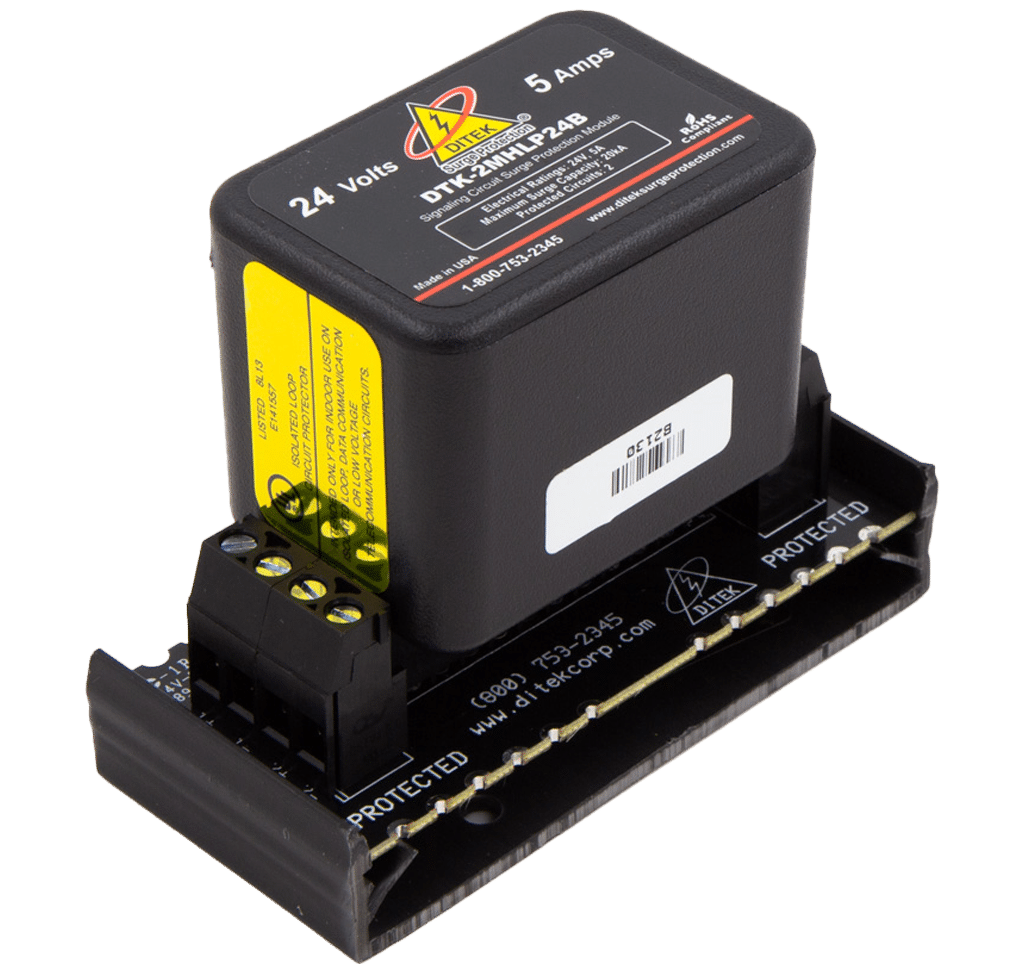 DITEK DTK-2MHLP24BWB Data & Signaling Circuit Surge