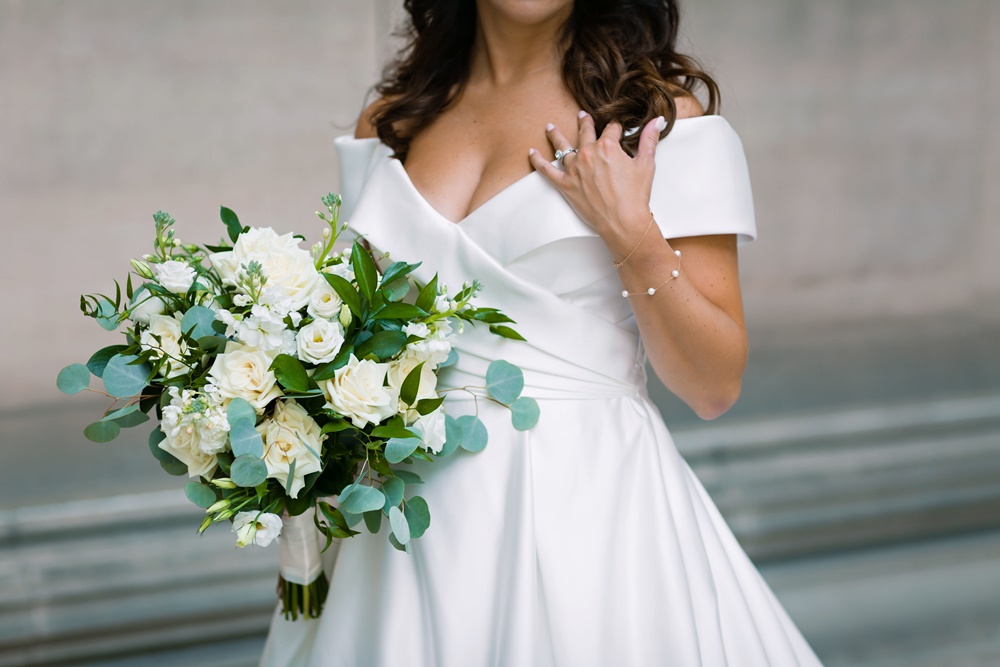 All White Bridal