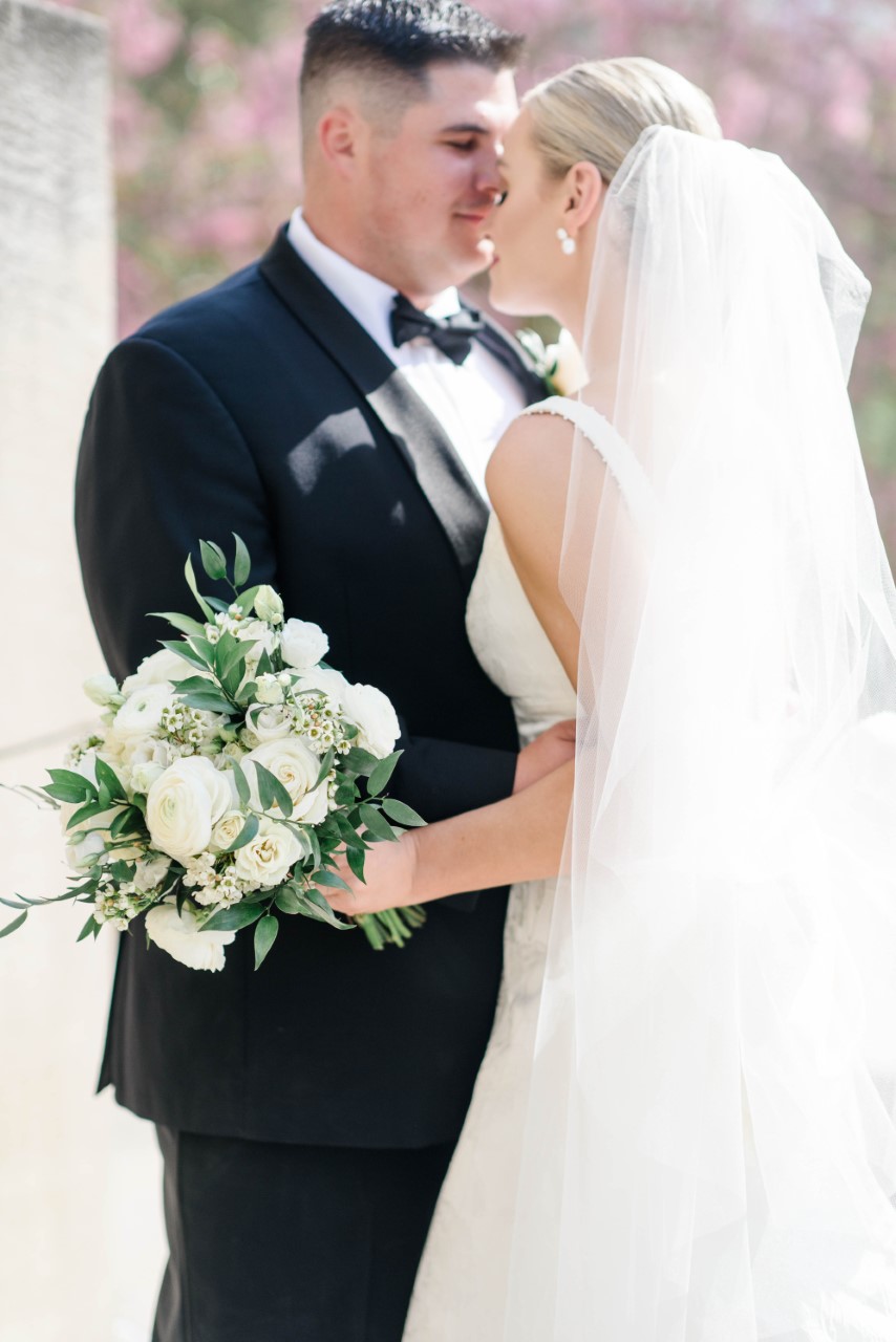 All White Bouquet