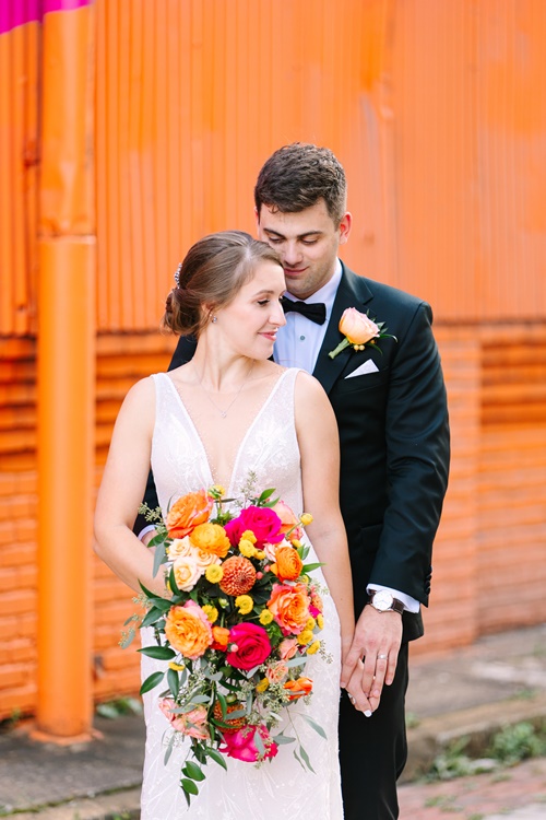 Laurel's Cascading Bouquet
