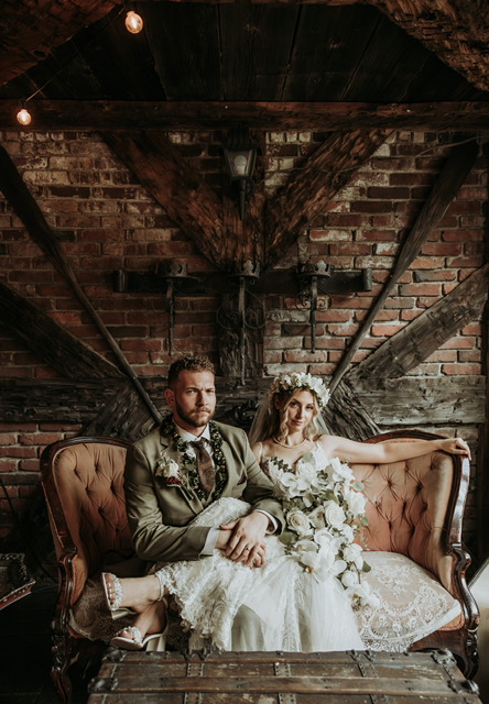 Cascading Orchid Bouquet