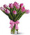 Pink Tulip Vase