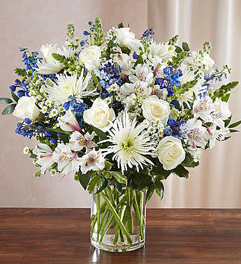 Sincerest Sorrow Blue & White - Gidas Flowers