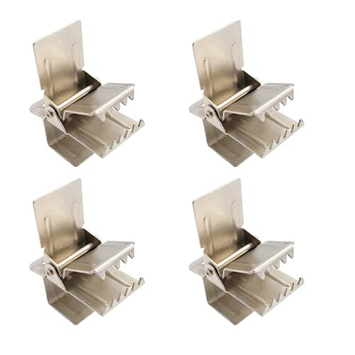 Rug Clips Extra Heavy Duty Wide Opening for Thick SHAG Rugs 4 Pcs Rug Hangers WISE LINKERS