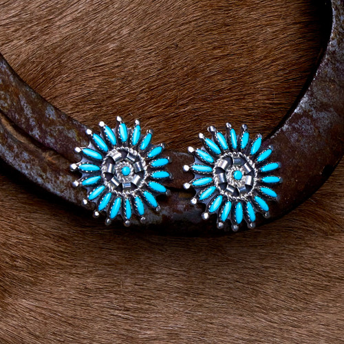 Navajo Cluster Earrings