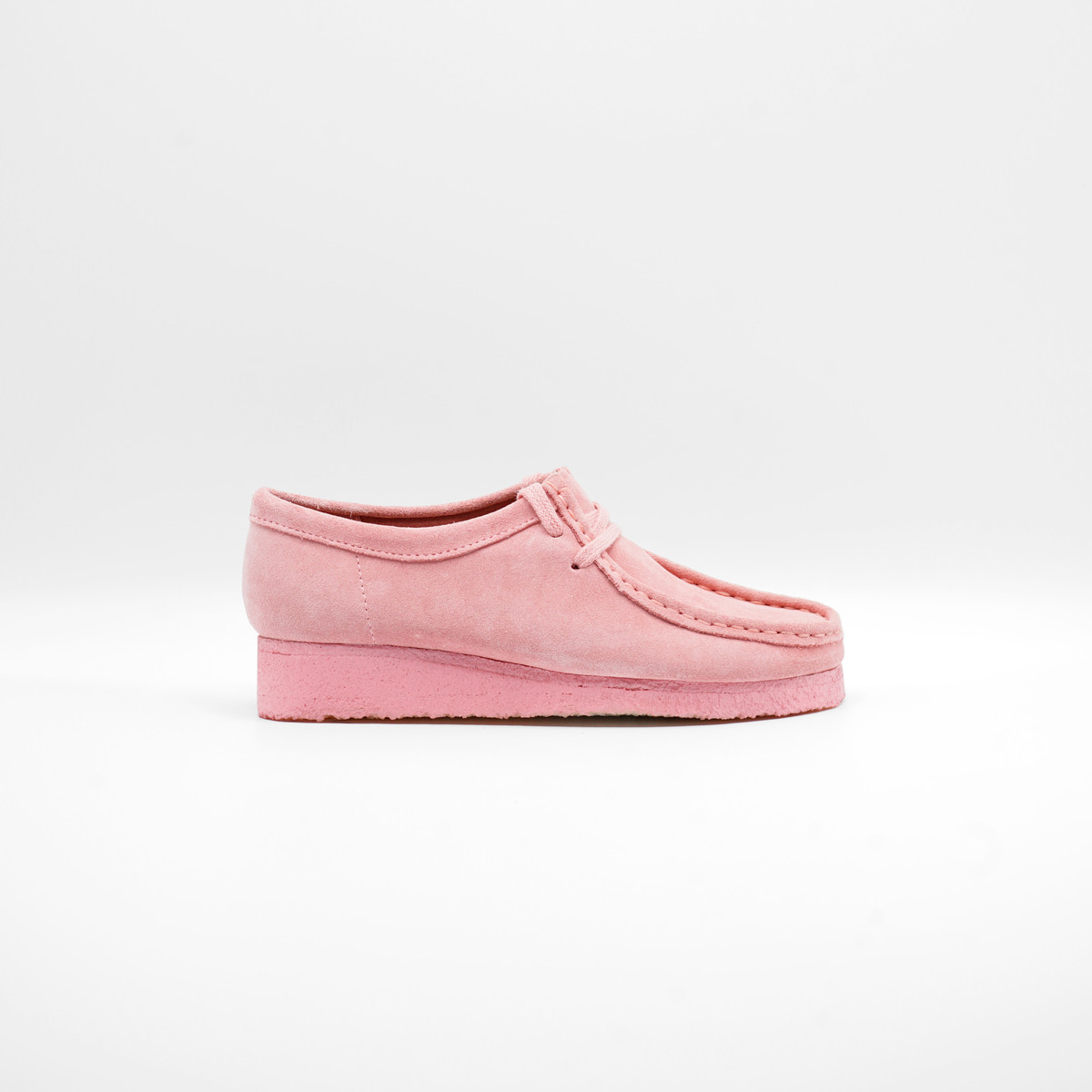 clarks pink suede shoes