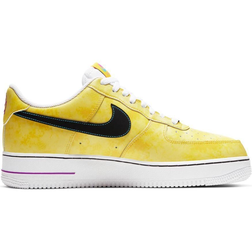 nike air force 1 07 lv8 blue yellow