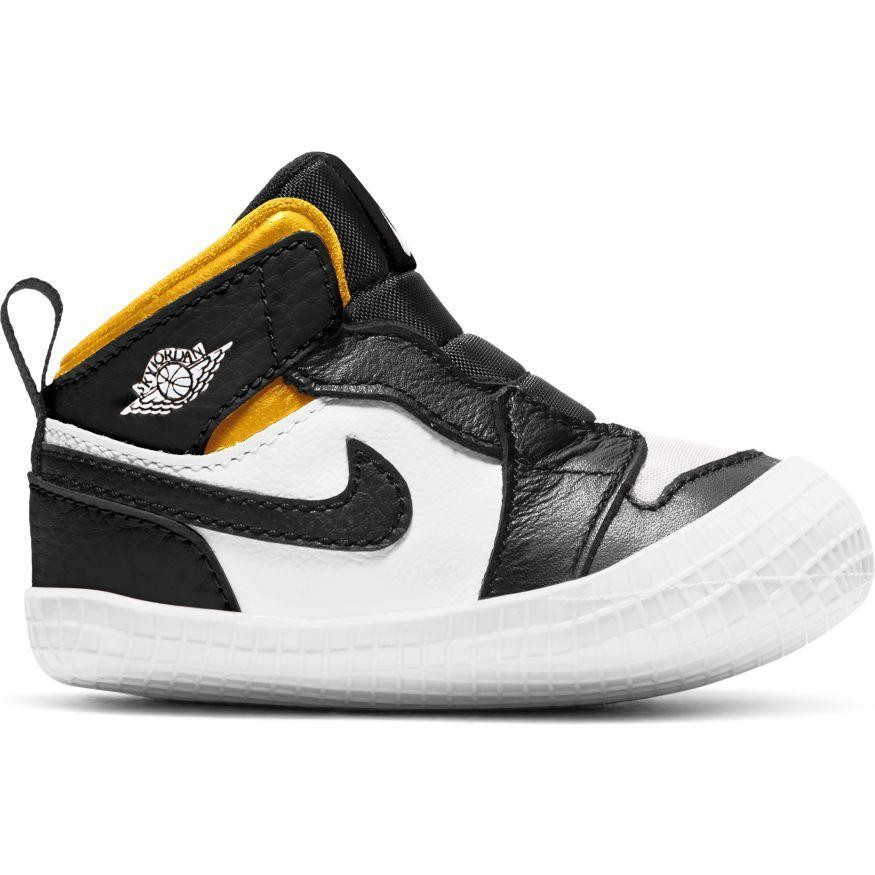 JORDAN 1 CRIB BOOTIE BLACK/BLACK-WHITE 