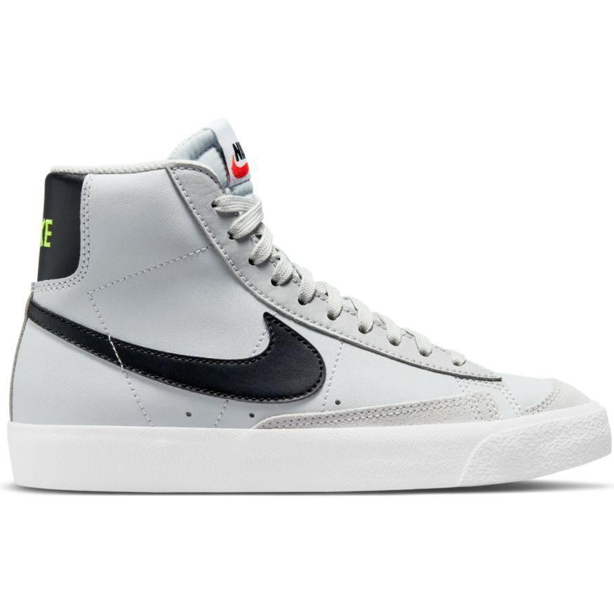 NIKE BLAZER MID '77 (GS) GREY FOG/BLACK 