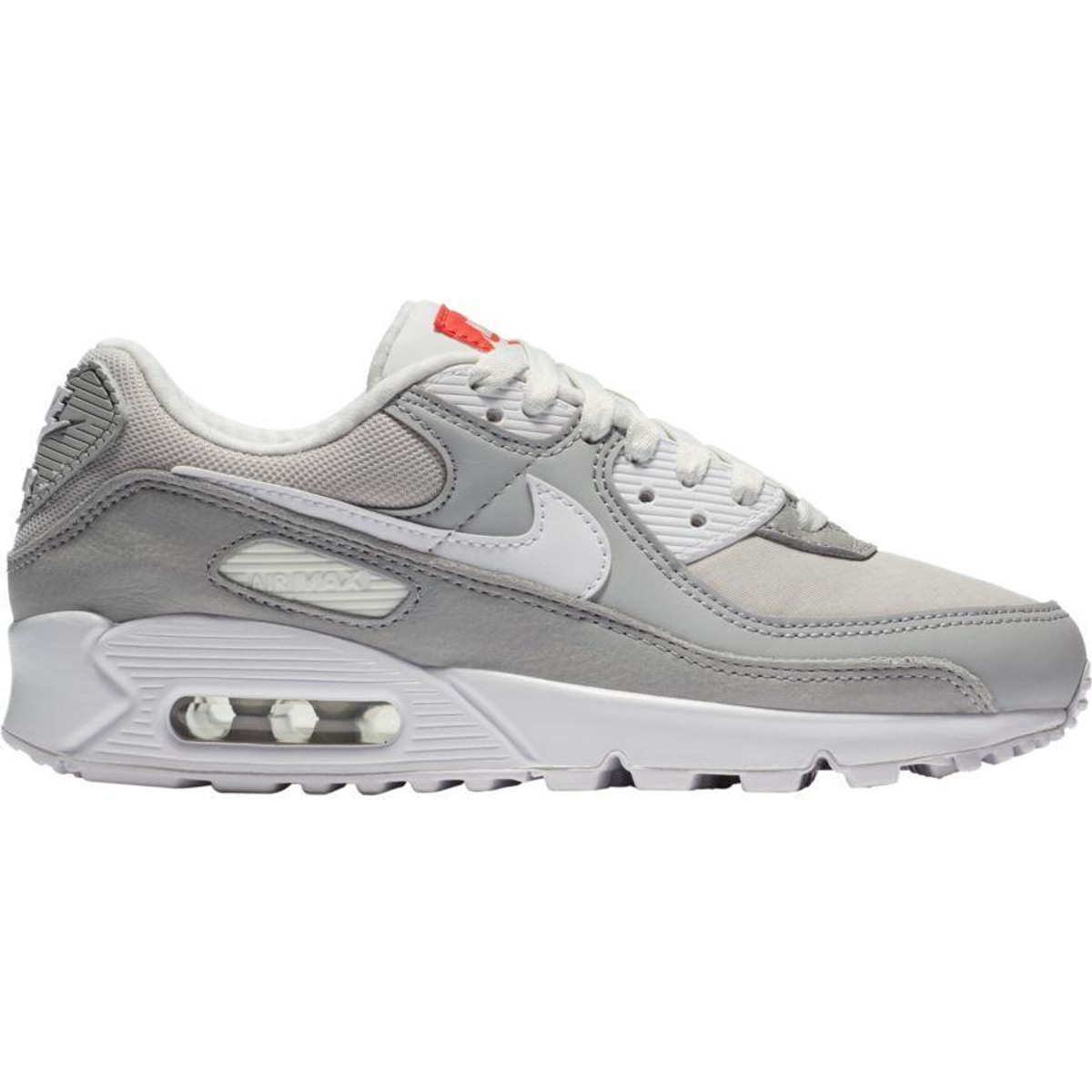 nike air max 90 grey and white