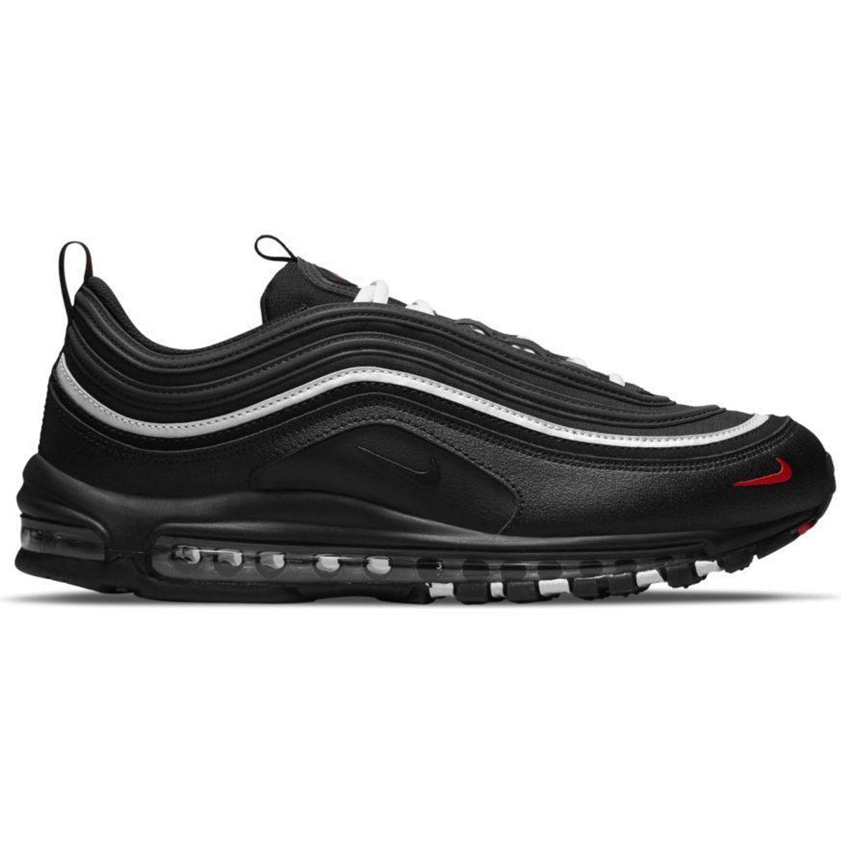 red air max 97 black